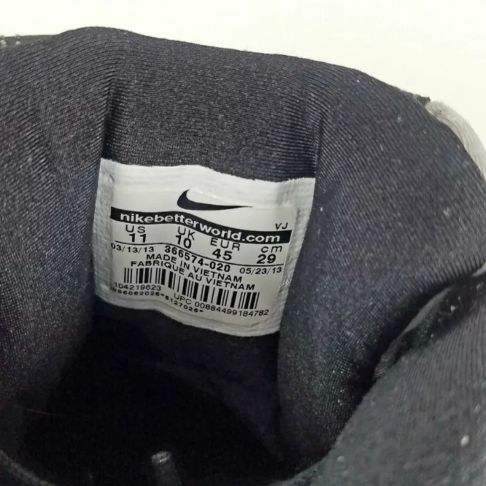 NIKE AIR FLIGHT CONDOR HIGH 366574 010 Grey sz 11 - Picture 6 of 7